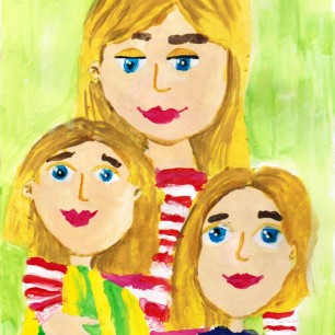 Мама и дочки