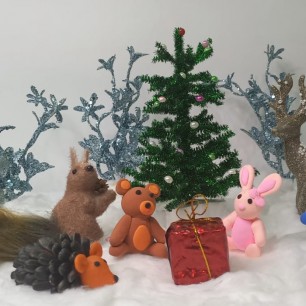 Снежный лес