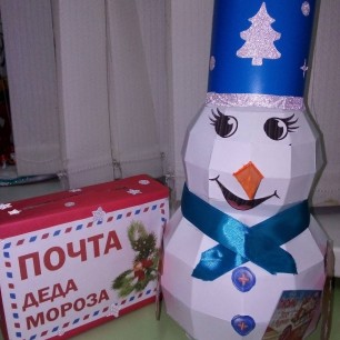 "Снеговик из сказки"