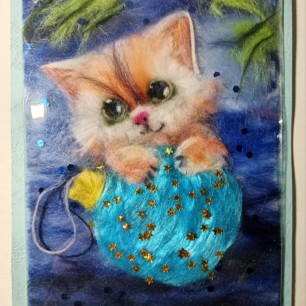 "Новогодний "клубочек"