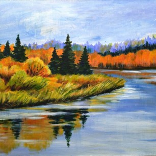 Таежная речка Имбак