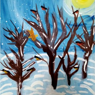 "Зимний лес"