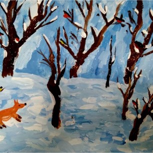 "Зимний лес"