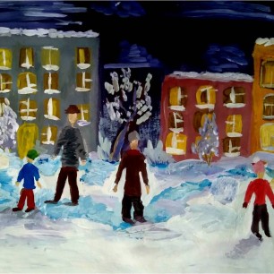 "Зимний город"