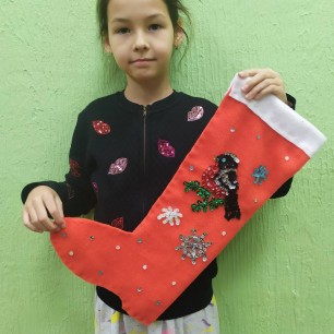 "Новогодний сапожок"