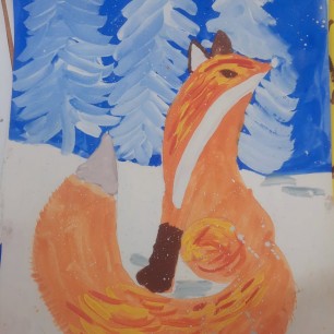 Зимний день