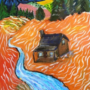 Дом у быстрой реки