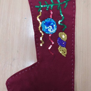 "Новогодний сапожок"