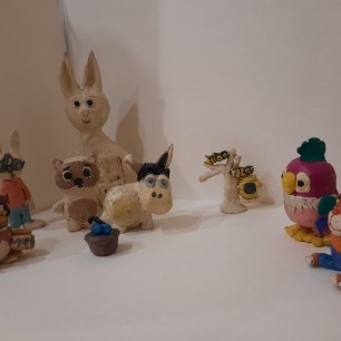 Герои любимых мультфильмов