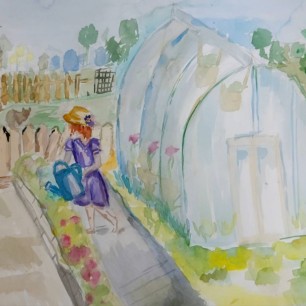 Лето в деревне