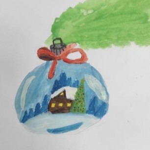 Новогодний шар