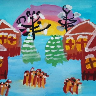 Зимний вечер