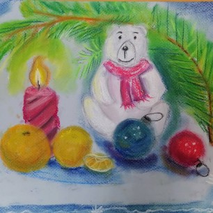 "Новогодний натюрморт"