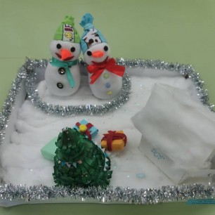 "Снеговички - пухлячки"