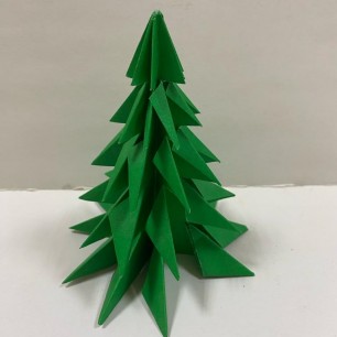 Елочная игрушка "Зеленая елочка"