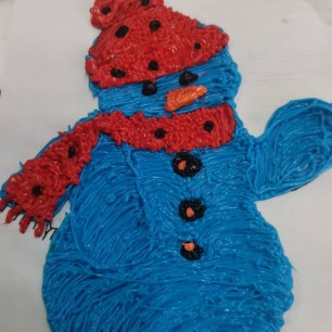 Снеговик-Леди-баг