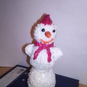 Снеговик-пионер