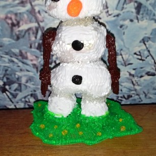 Снеговик-рэпер