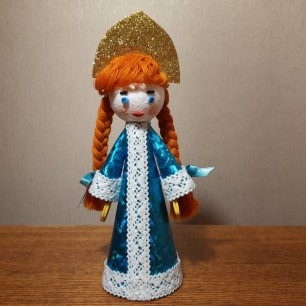 Ёлочная игрушка "Снегурочка"