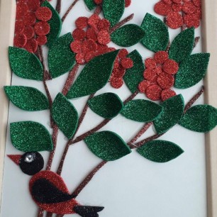 Гроздь рябины