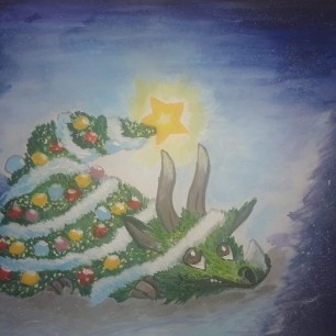 Новогодний дракон