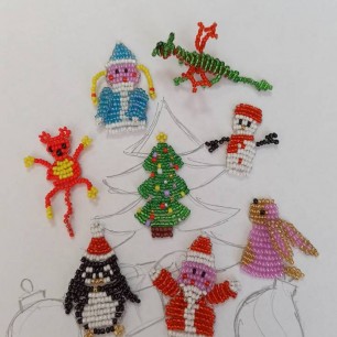 У ëлки новогодней