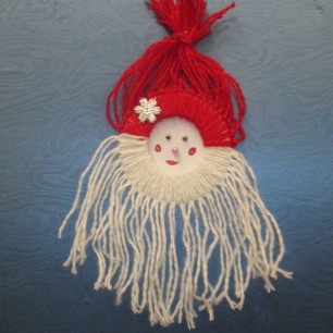 Новогодняя подвеска "Дед Мороз"