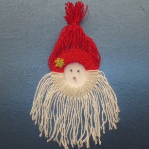 Новогодняя подвеска "Дед Мороз"