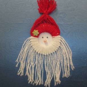 Новогодняя подвеска "Дед Мороз"