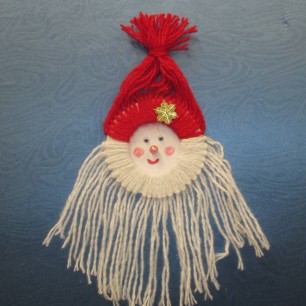 Новогодняя подвеска "Дед Мороз"