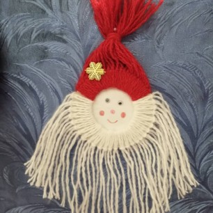 Новогодняя подвеска "Дед Мороз"