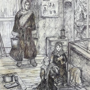 Блокада.Голодно, холодно.