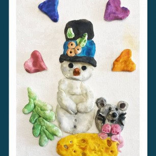 Милый снеговичок