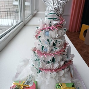 Ёлочка снежная.