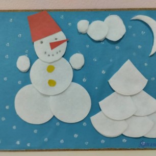 "Снеговичок-сибирячок"