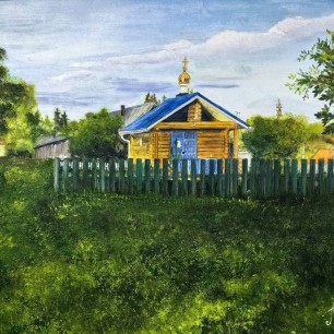 У бабушки