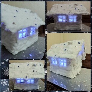 Дом из зимне сказки.