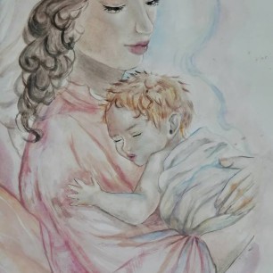 Мать с ребенком