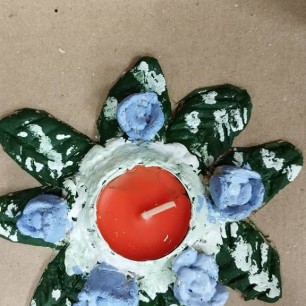 Новогодняя свеча