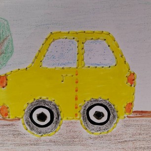 "Мой желтый автомобиль"