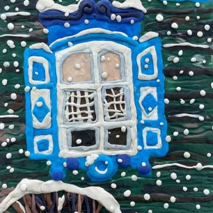 «Наличник в зимнюю пору»