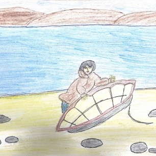 Рыбак у моря