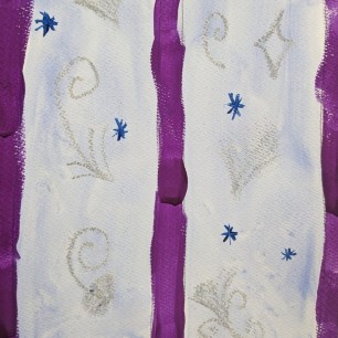 "Морозные узоры на окне"