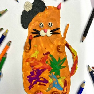 «Кот художник»