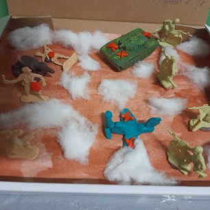 Бой за Сталинград.