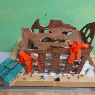 Дом Павлова, надёжная преграда.