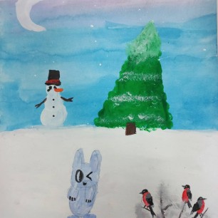 Зимний вечер