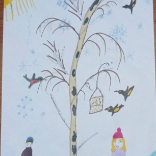 Моя кормушка для птичек