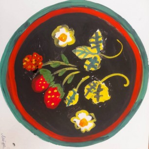 Яркая хохлома