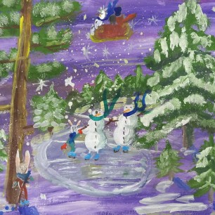 Сказки зимнего леса